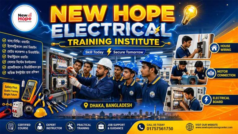 ঢাকার সেরা ইলেকট্রিক্যাল ট্রেনিং ইনস্টিটিউট